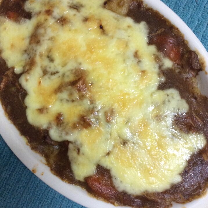 リメイクレシピ♪焼きチーズカレー